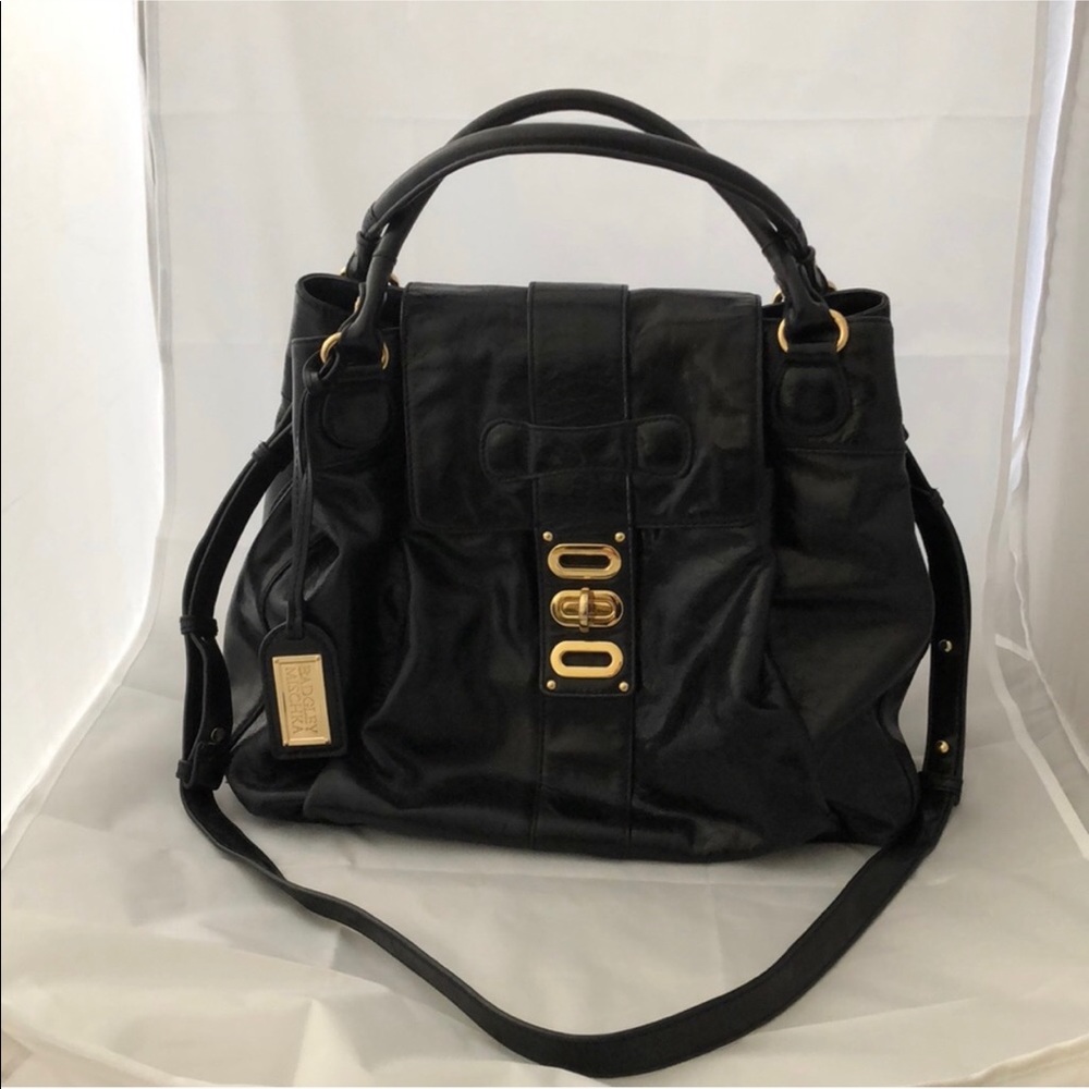 📣LAST CALL🔔Badgley Mischka 🖤leather handbag